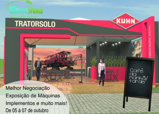 Tratorsolo estará presente no Wintershow 2021
